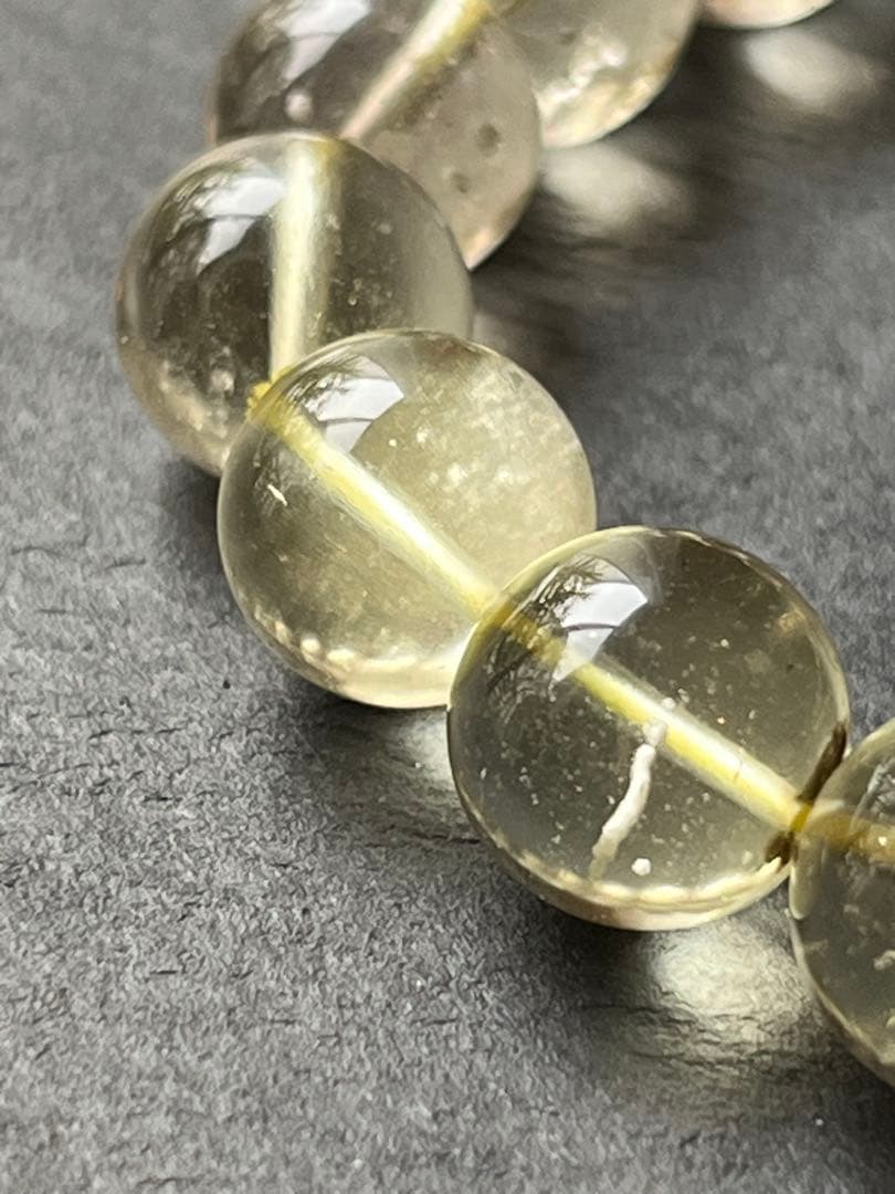 リビアングラス　10.6〜11.1㎜　ブレスレット