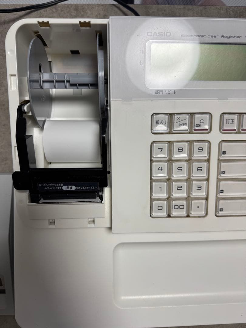 CASIO 電子レジスター SE-G2 ホワイト