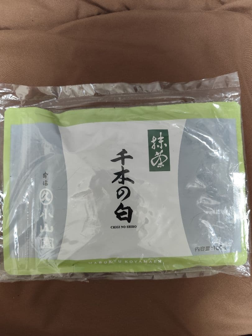 丸久小山園抹茶千木の白 100g