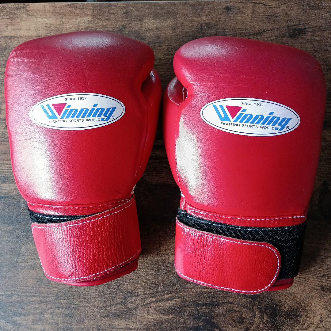 Winning 8オンス ボクシンググローブ　ウイニング　レッド　赤