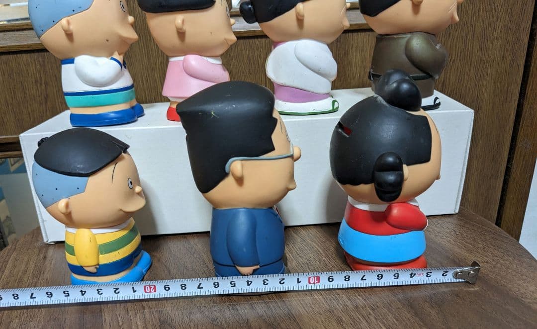 サザエさん一家　貯金箱　7点セット売り　⚠バラ売り不可　希少品