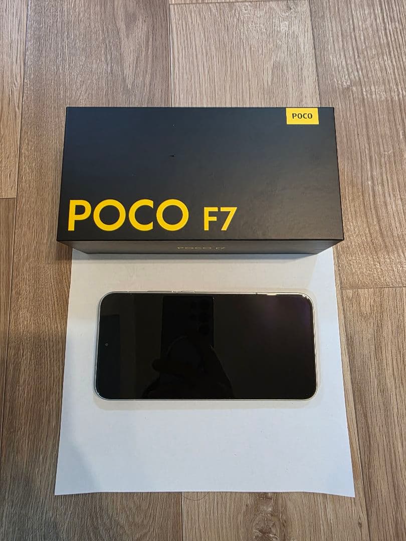 ​【美品】POCO F7 シルバー | 12GB/256GB