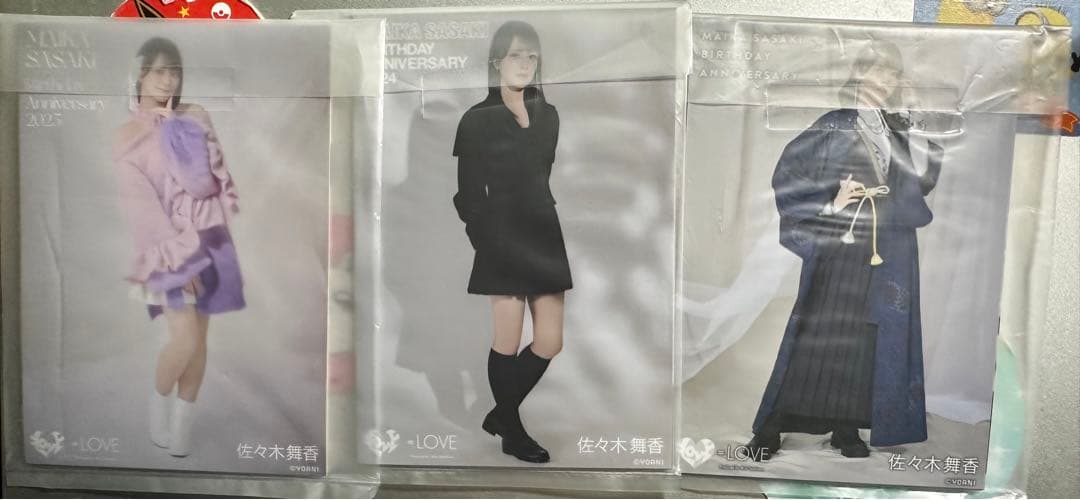 =LOVE イコラブ 佐々木舞香 生誕記念セット2023~2025