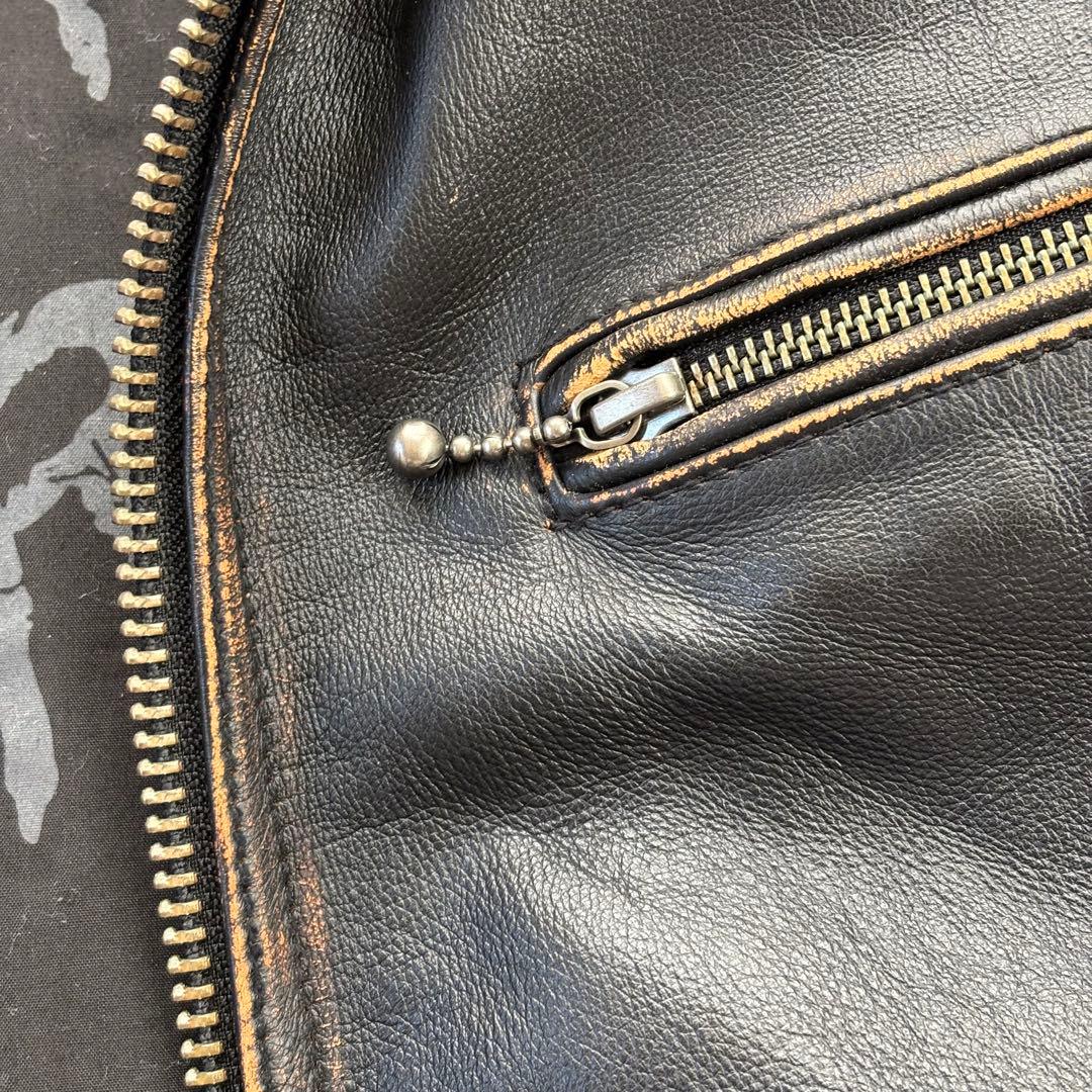 【美品・希少】ジャックローズ × カラーズ 武装戦線 ライダースジャケット XL