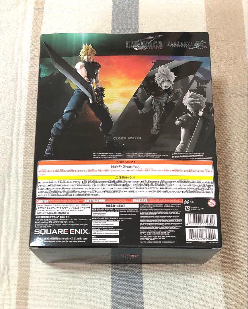ファイナルファンタジーVII リバース　PLAY ARTS改　クラウド
