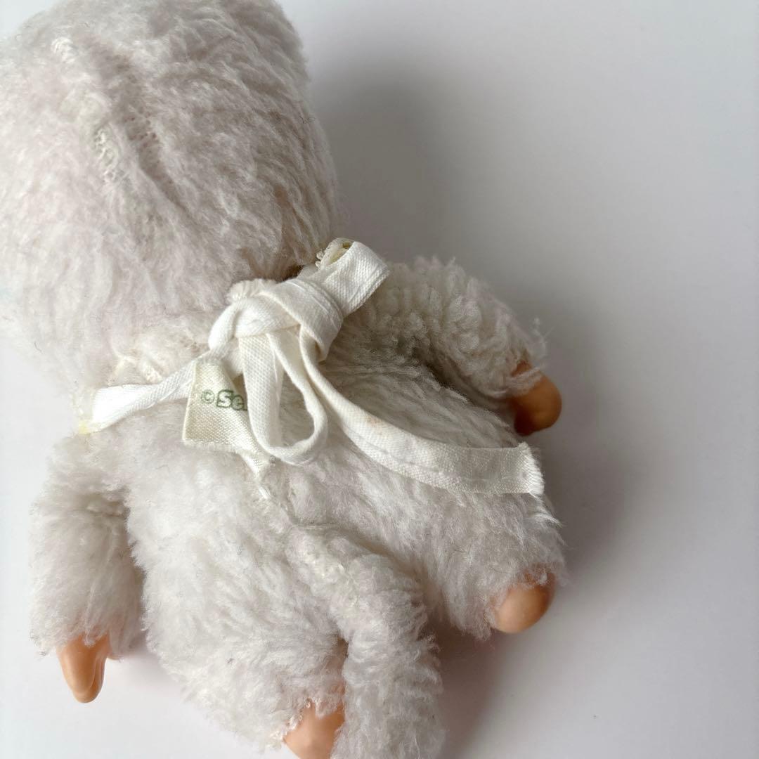 昭和 レトロ ヴィンテージ ✨セキグチ製　ふた子のモンチッチ　激レア　白