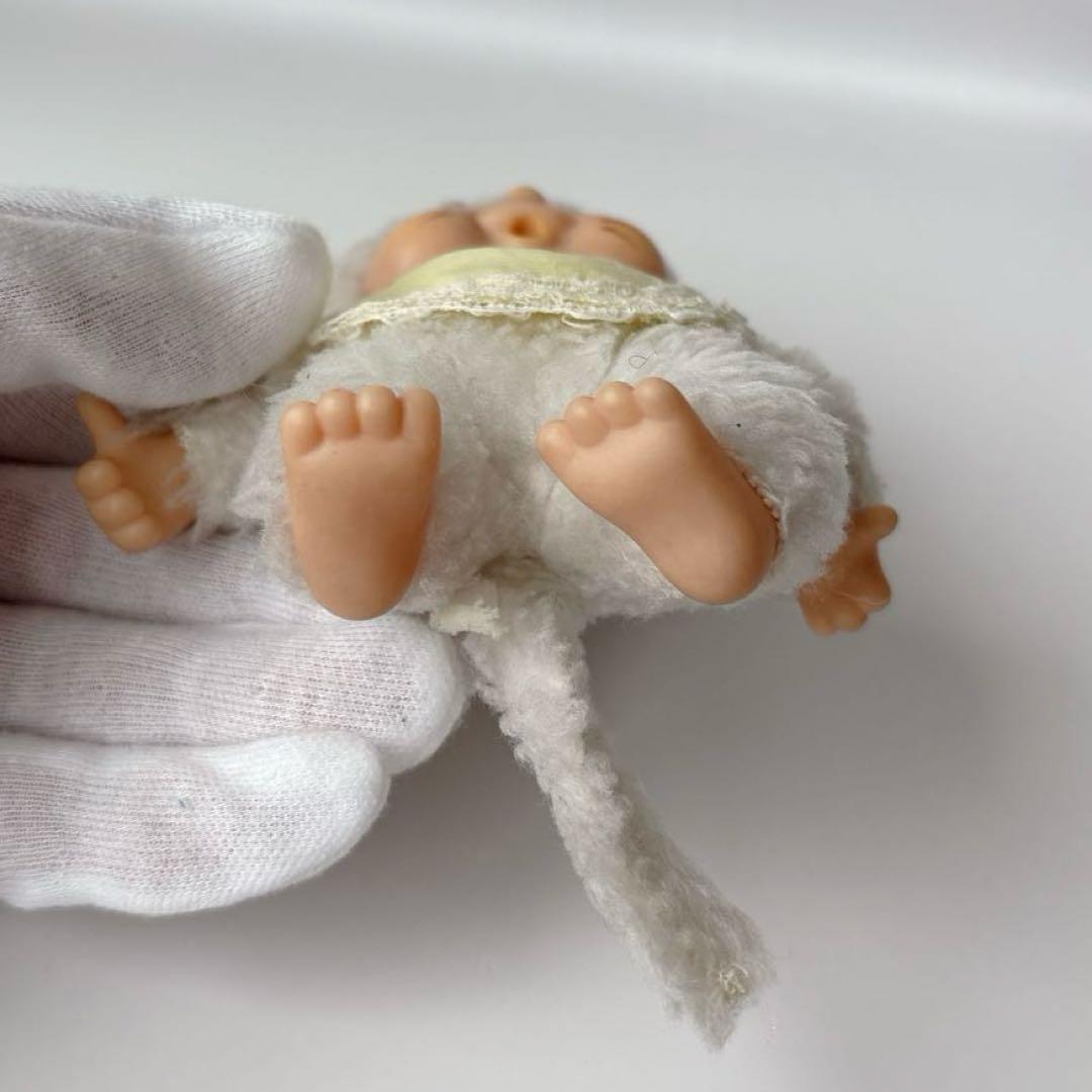 昭和 レトロ ヴィンテージ ✨セキグチ製　ふた子のモンチッチ　激レア　白