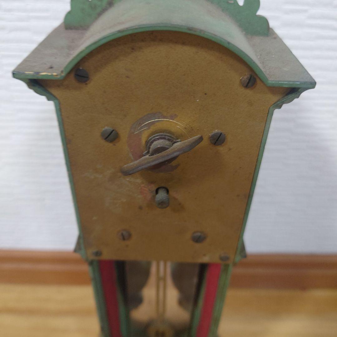 ★入手困難★旧西ドイツ製の振り子式ゼンマイ置き時計