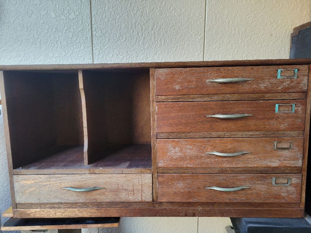 ヴィンテージ　木製　キャビネット