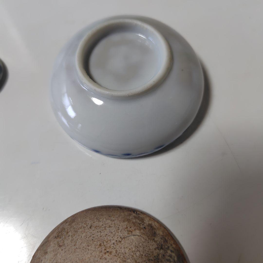 古伊万里 他豆皿 4点