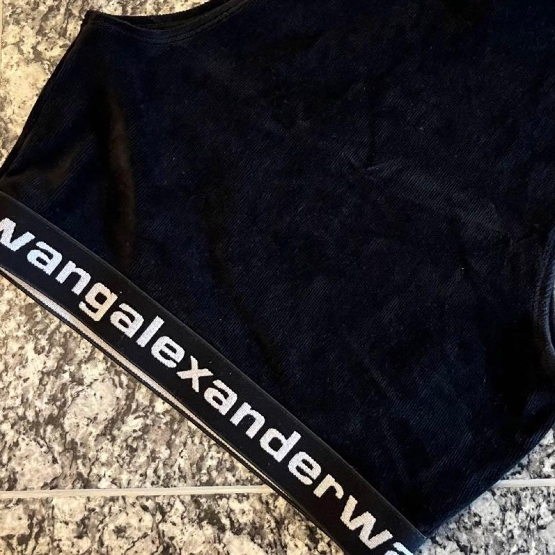 alexanderwang アレキサンダーワン　ベロア　タンクトップ