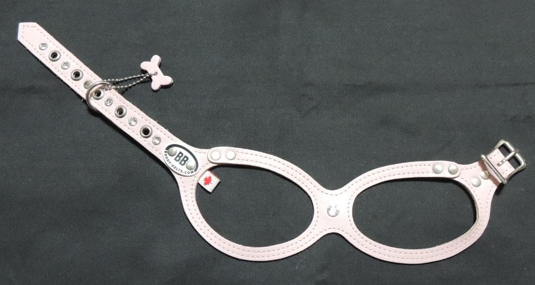 超美品　Buddy Belts バディベルト　ピンク　ストーン付ハーネス　3.5