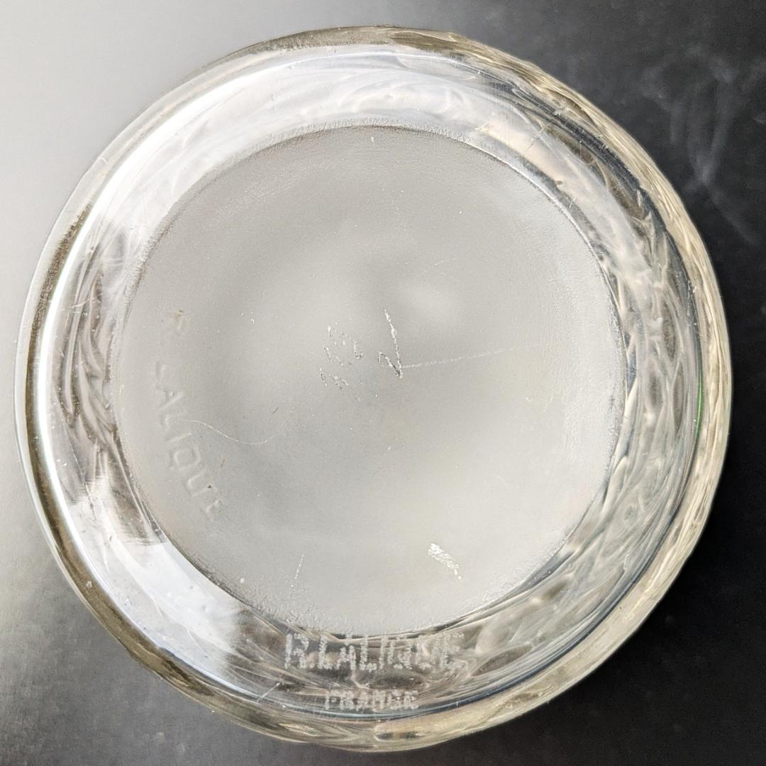 名品★ルネ・ラリック 香水瓶 エピヌ 茨 1920年 ダブルサイン グレーパチネ