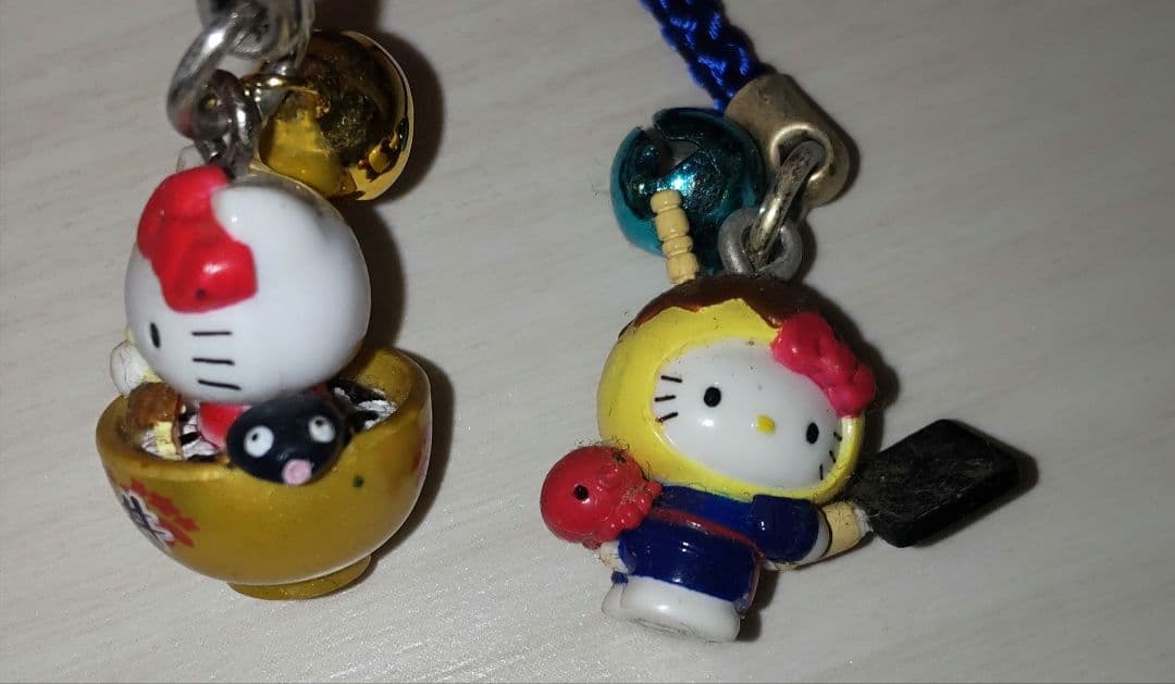 【ご当地キティ】根付け　ストラップ　チャーム　お土産　19点【まとめ売り】