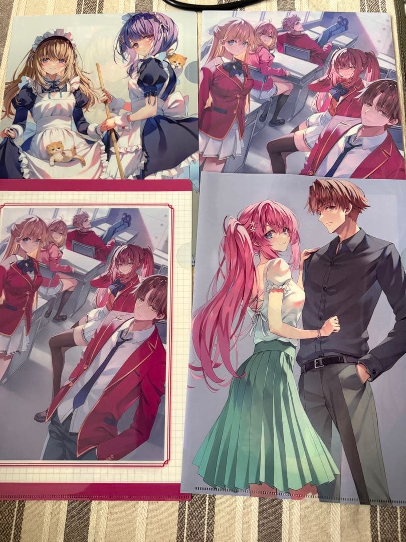 ようこそ実力至上主義の教室へ　小説　1巻〜3巻　店舗特典　初版　公式ガイドブック