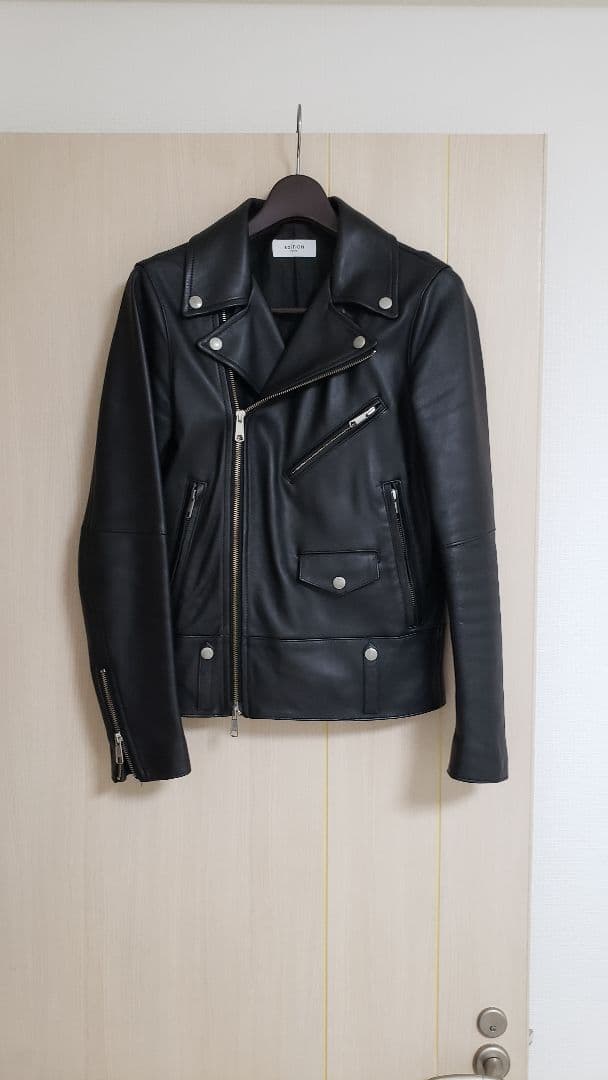 値下げ　ダブルライダースジャケット