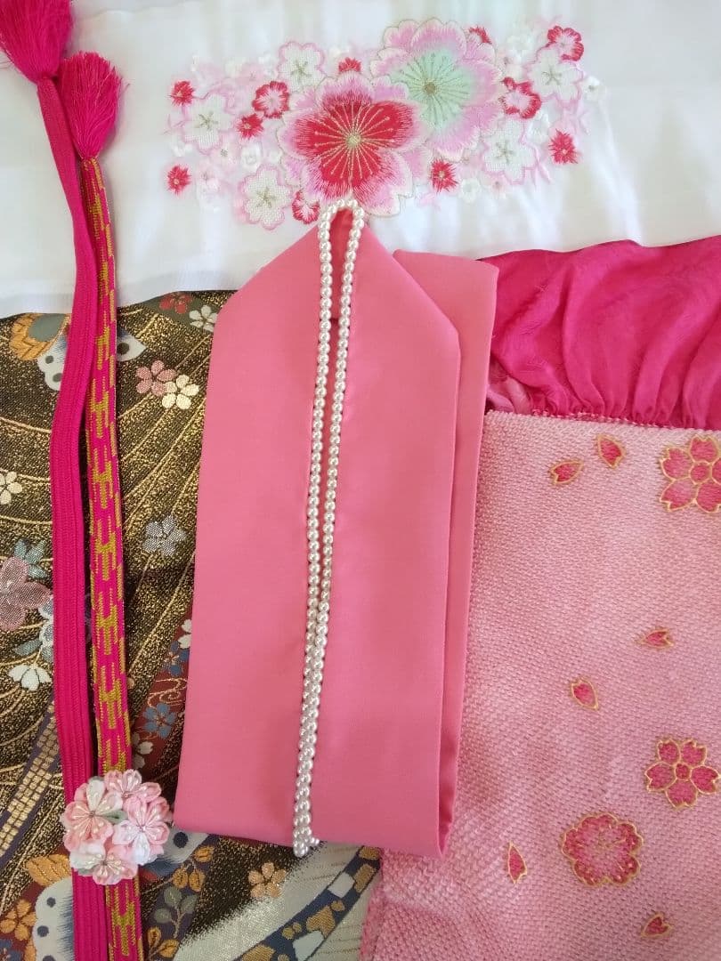 超得】振袖フルセット、正絹振袖成人式、半襟重ね衿、帯揚げ帯締め、西陣袋帯、襦袢