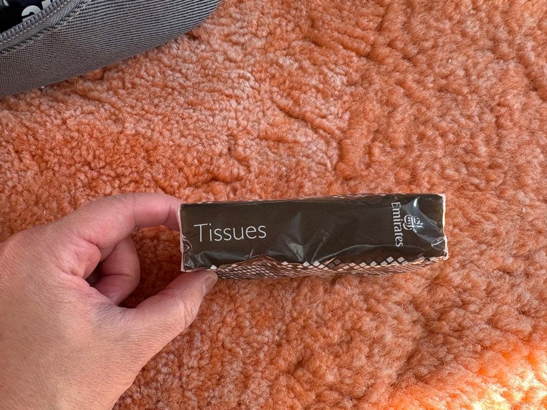 エミレーツ航空　ビジネスクラス　ブルガリ製アメニティセット