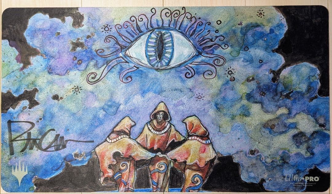 【未使用】MTG　暗黒の儀式　Rebecca guay サインド プレイマット