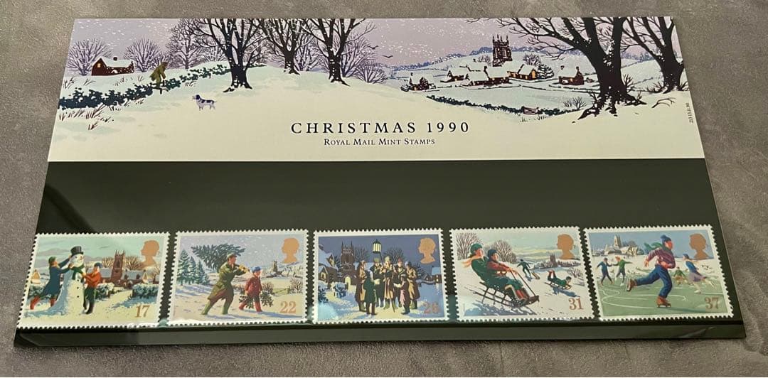 イギリス　ヴィンテージ記念切手　ロイヤルメールミレニアムスタンプ