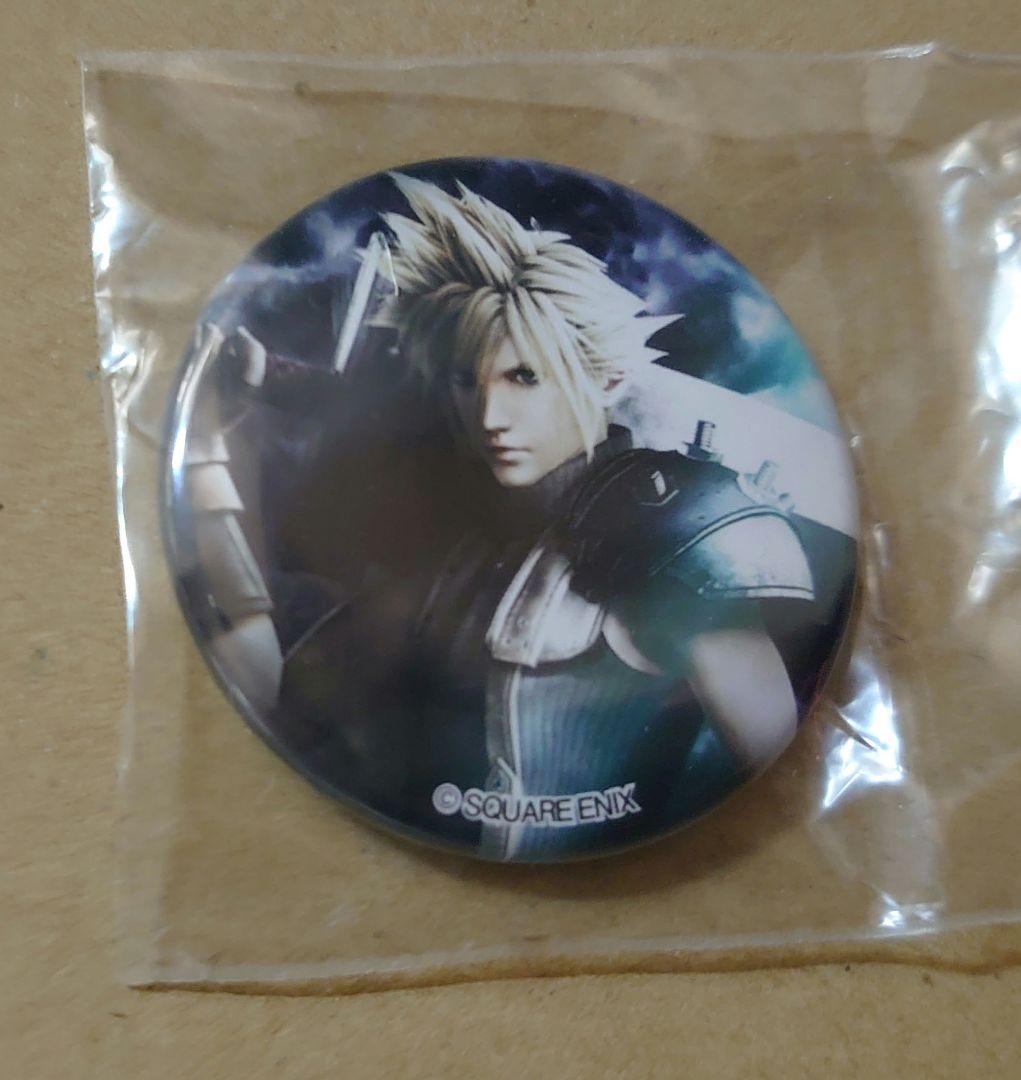 FF7 ディシディア ファイナルファンタジー クラウド 缶バッジ