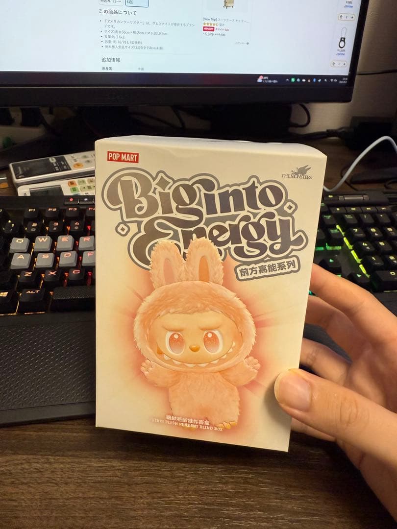 LABUBU Big into Energy シークレット　正規品　公式ストア