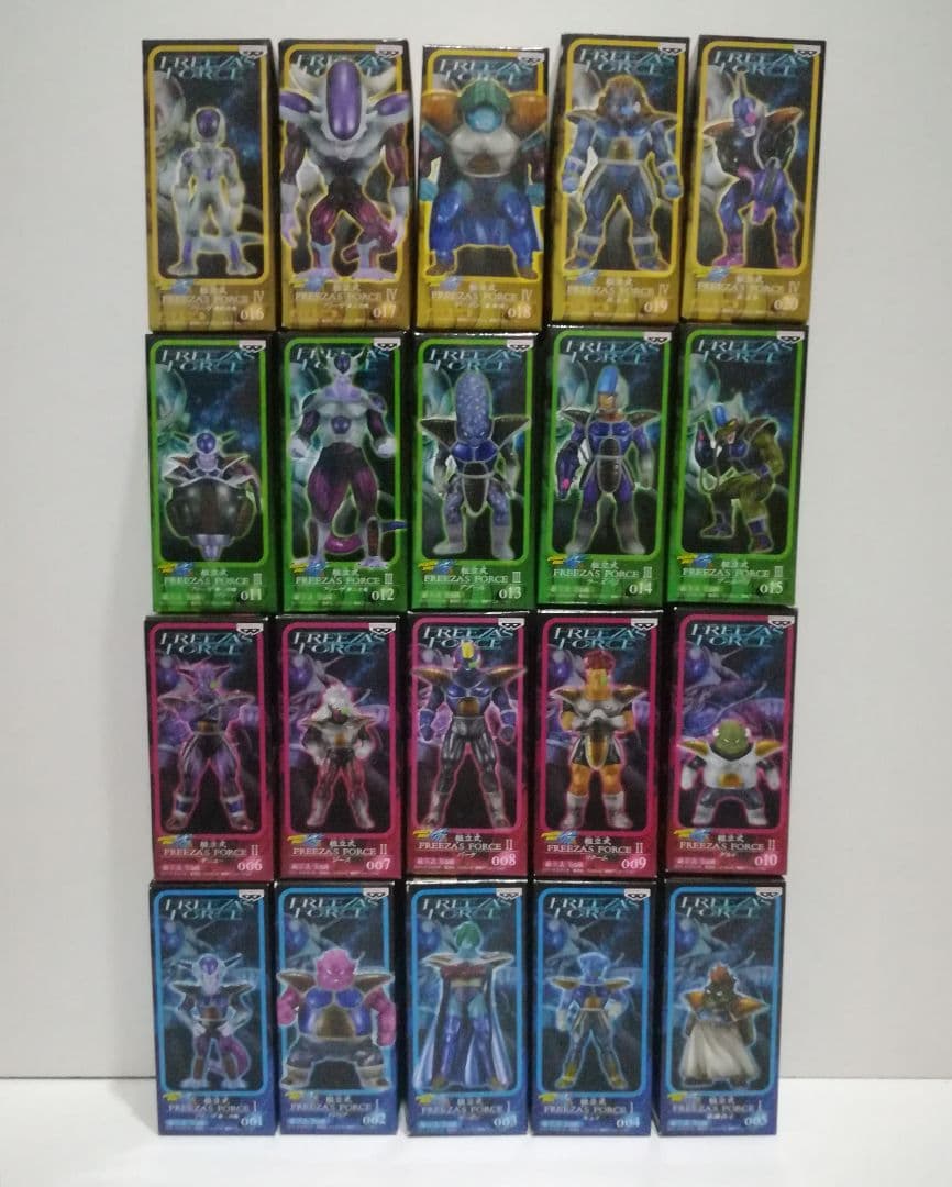 新品 ドラゴンボール FREEZAS FORCE 全20種＆フリーザ宇宙船