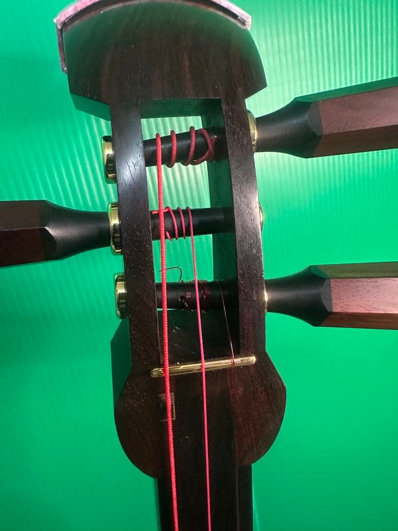 三味線本体 綾杉堂　紅木