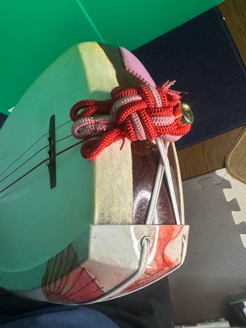 三味線本体 綾杉堂　紅木