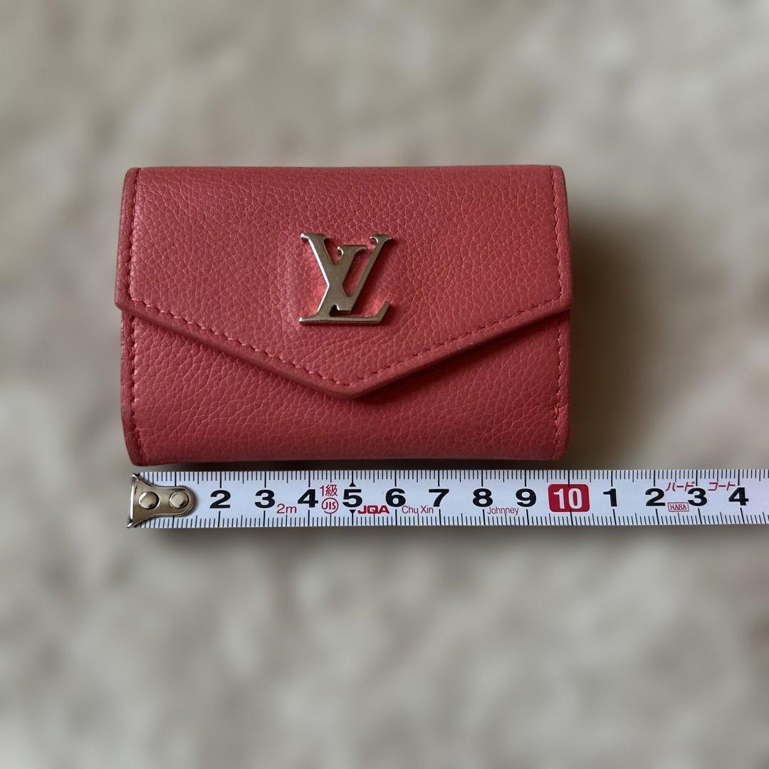 ルイ ヴィトン　ポルトフォイユ・ロックミニ　ピンク　ミニ財布