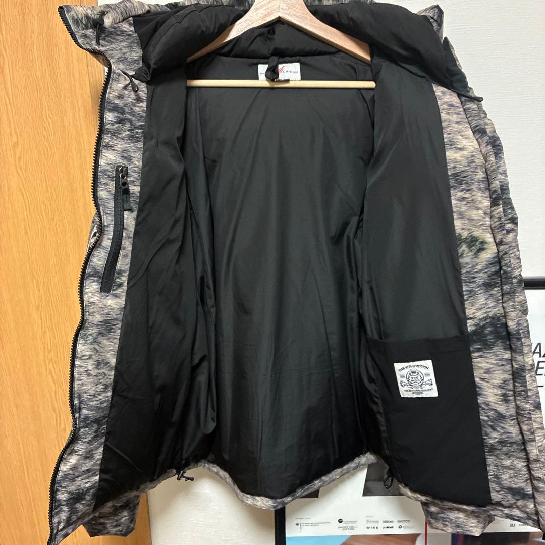 美品 マンウィズ プレミアム お毛並み ダウンジャケット