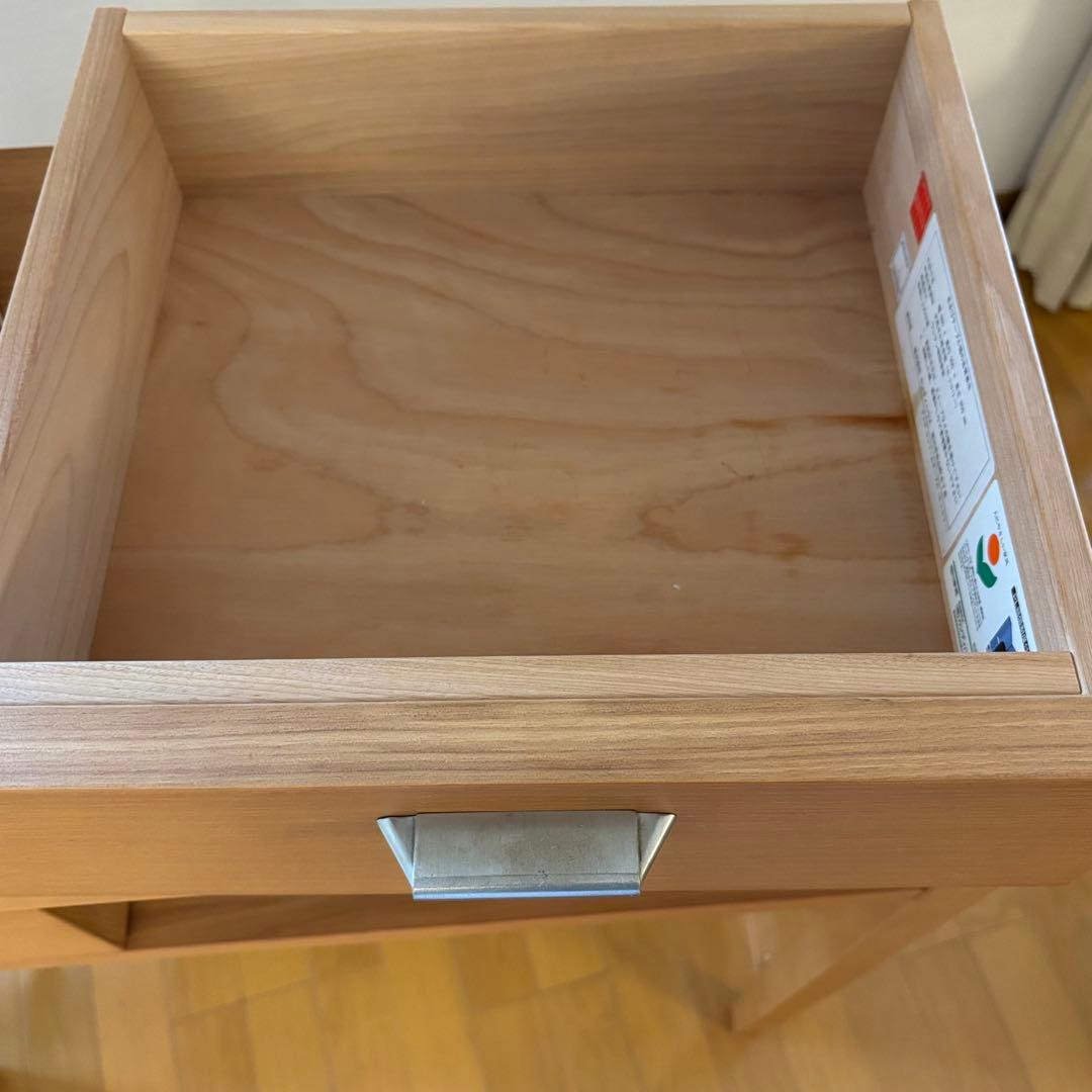 奈良市引き取り可★ カンディハウス コンソールテーブル　旭川家具 北欧スタイル