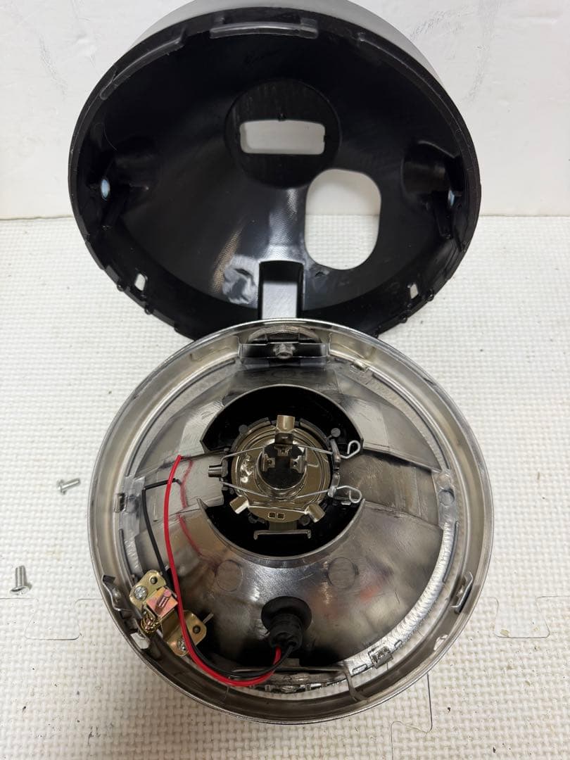 当時物FET180π凹みレンズ付きヘッドライト/検索CIBIEシビエ マーシャル