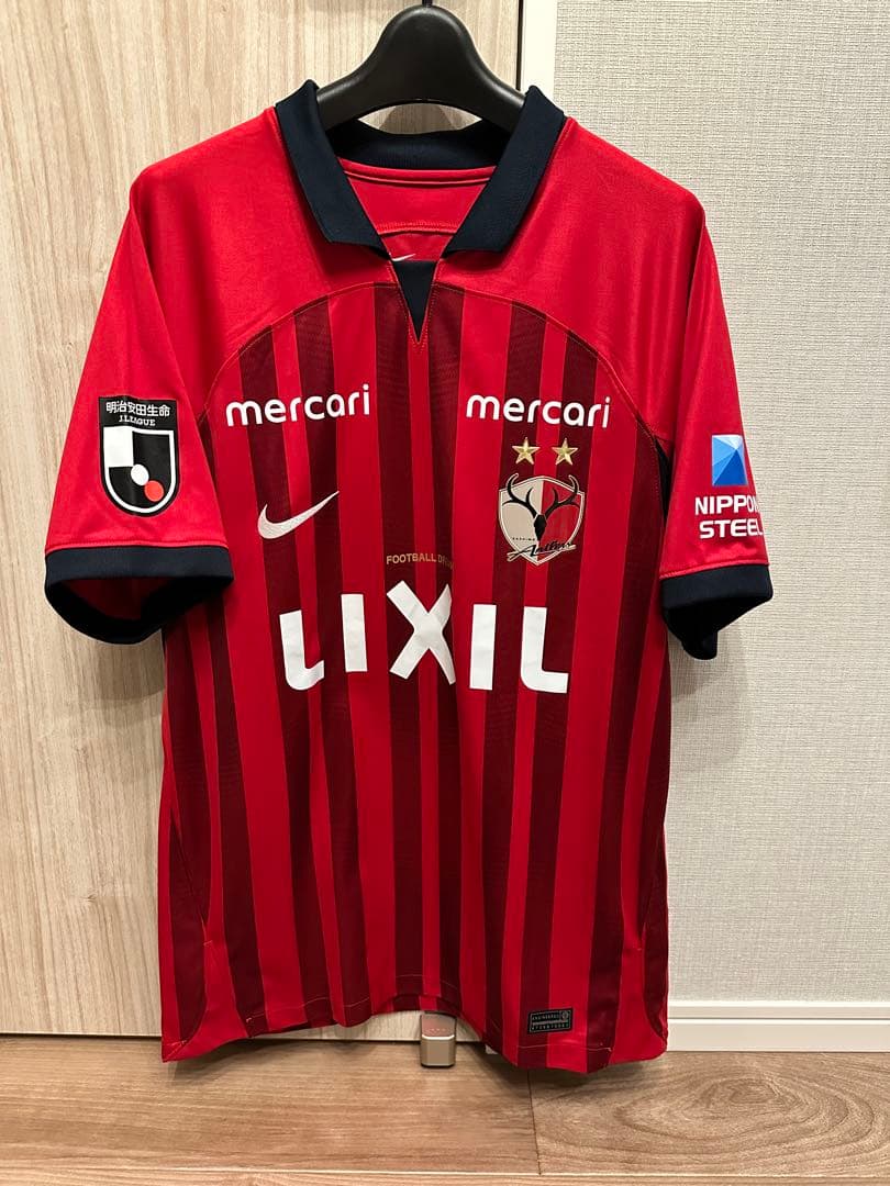 鹿島アントラーズ　 2023シーズンNIKEホームユニフォーム　鈴木優磨