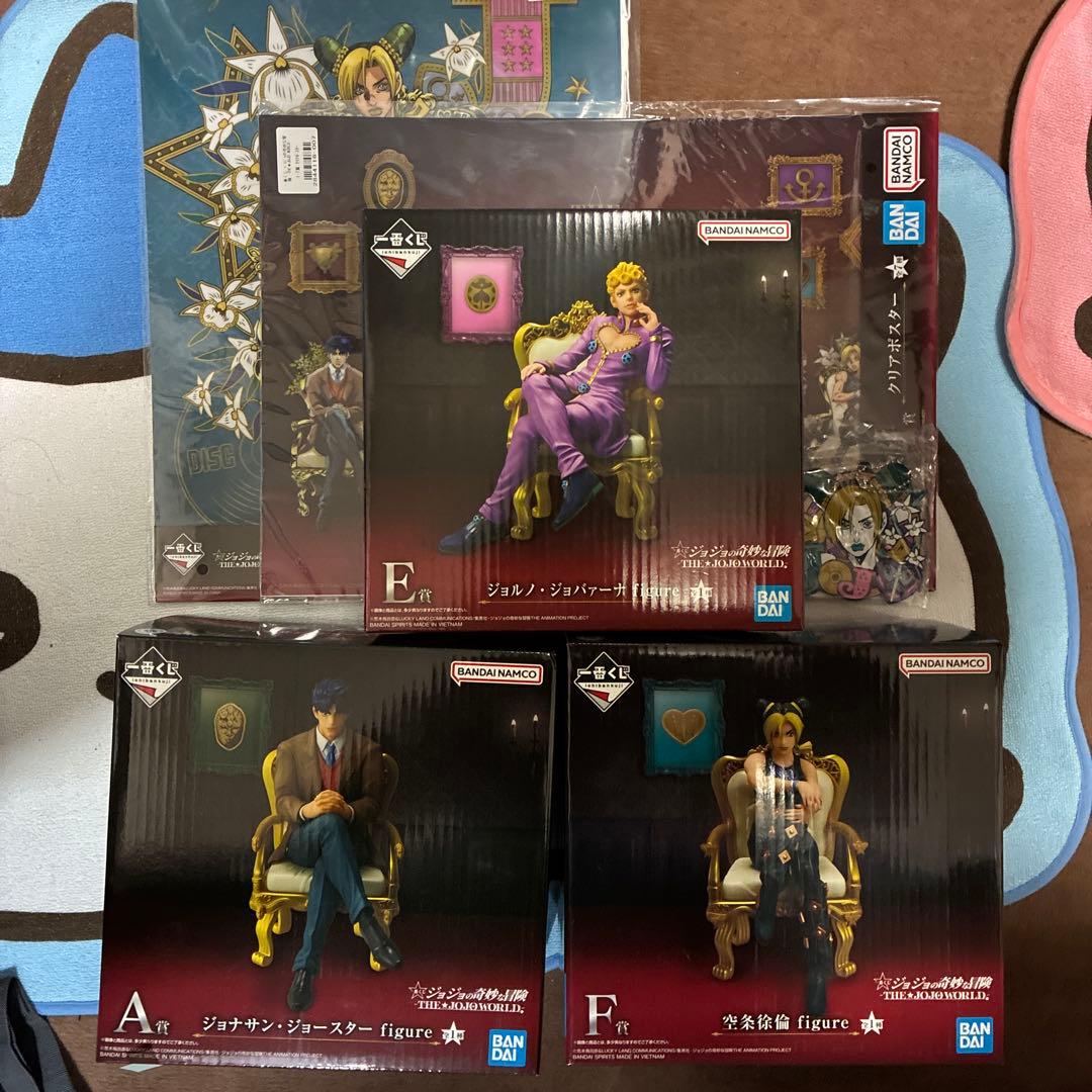 り*ま様 一番くじ ジョジョ-THE★JOJO WORLD- F賞 A賞 Ｅ賞