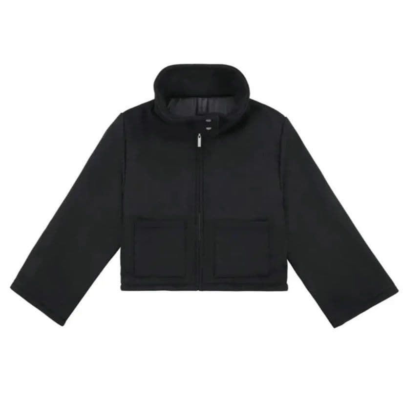 未使用☆和田颯 how Melton Coat Black 002 Da-iCE