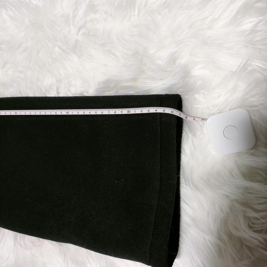 未使用☆和田颯 how Melton Coat Black 002 Da-iCE