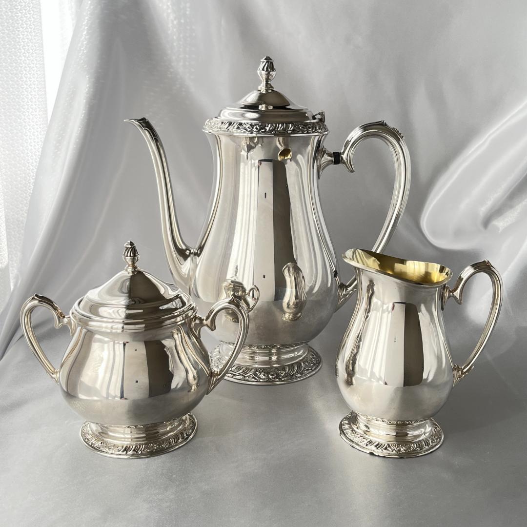 【Henley Community.】ビクトリアンのコーヒーサービス 3点