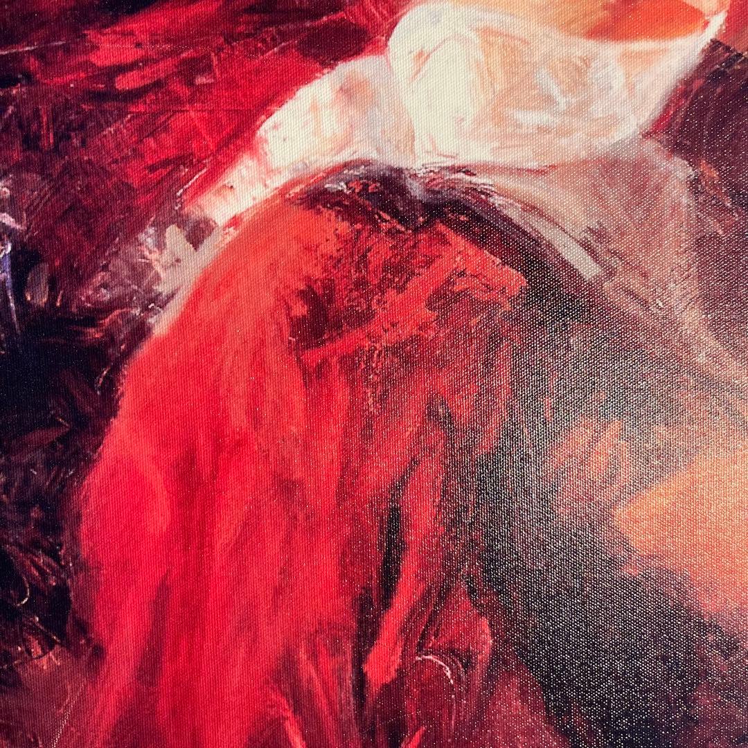 キャンバス プリントアート 本を読む人 額付き 絵画 インテリア