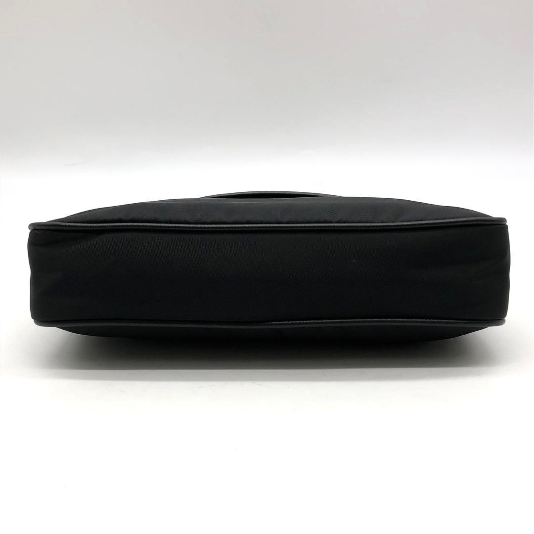 極美品✨プラダ チェーンショルダーバッグ ミニ 三角ロゴ ナイロン 1BH085