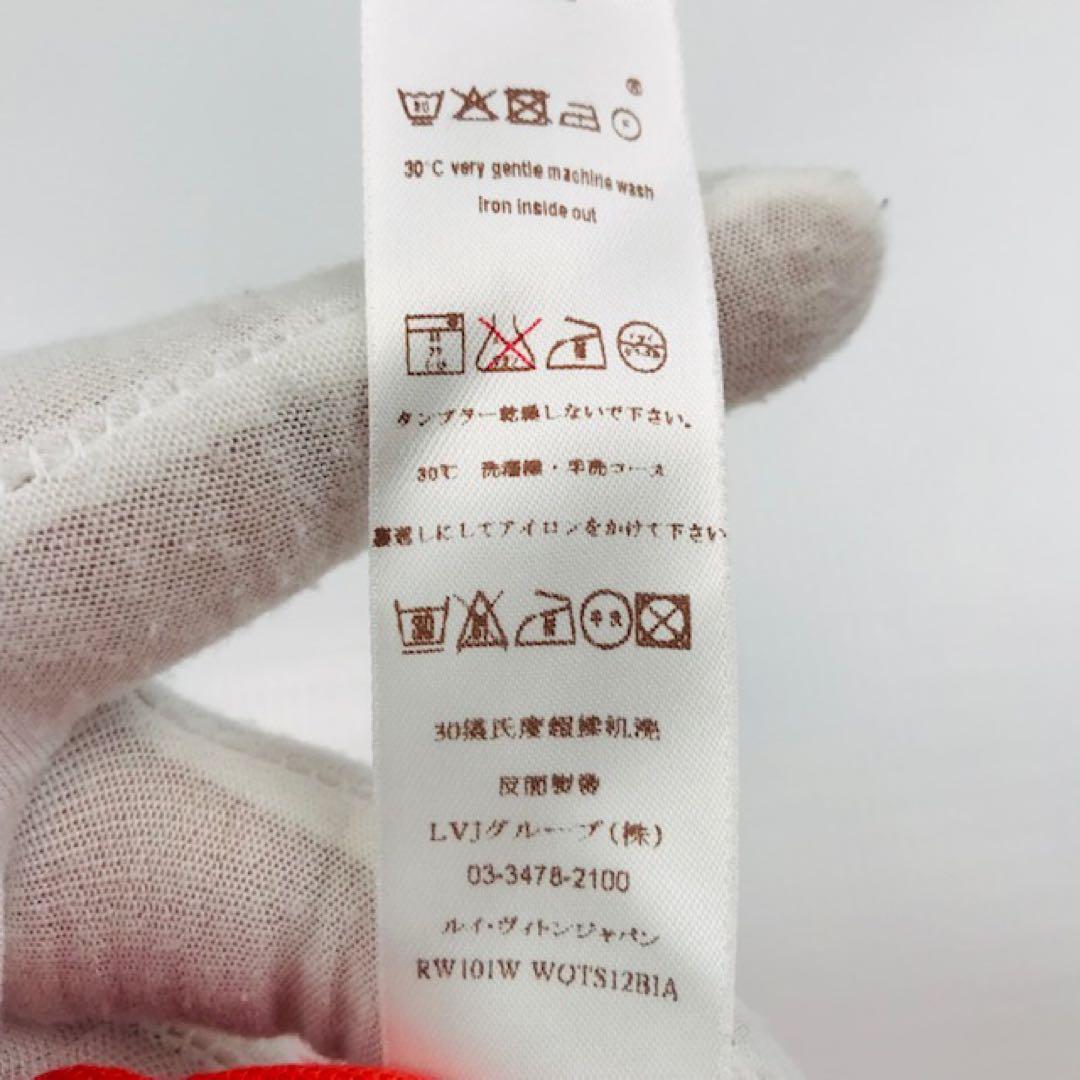 新品未使用★ルイヴィトン・レディース LV刺繍 コットン ポロシャツ(XS)