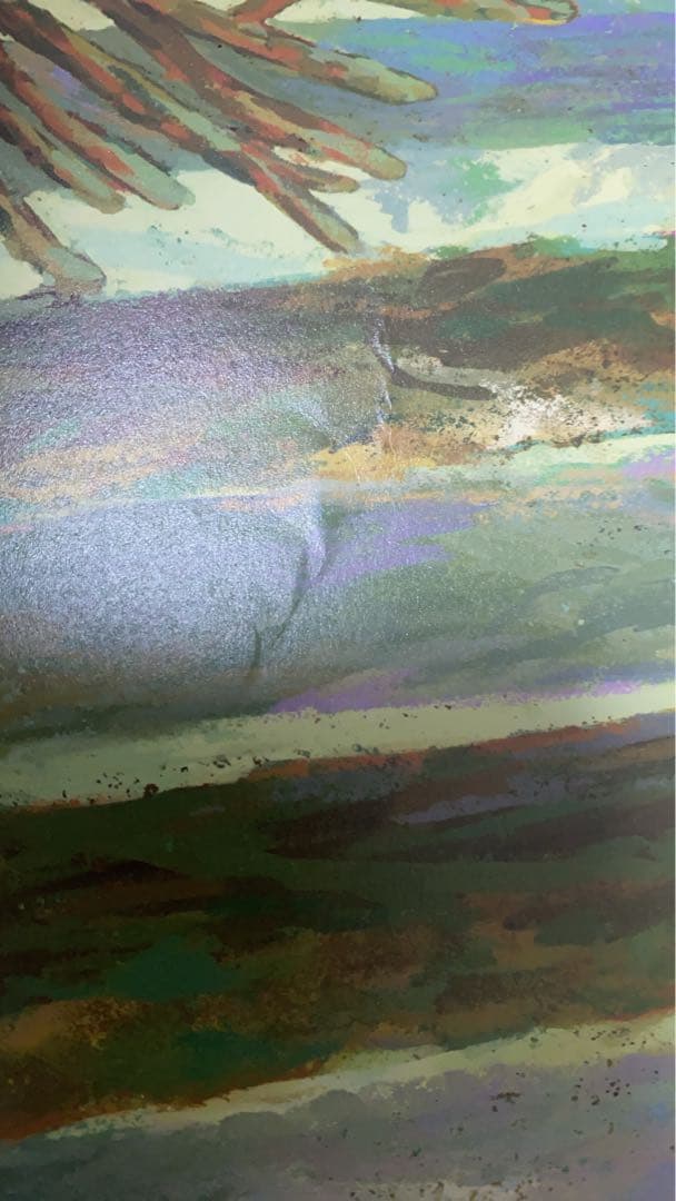 【lucky】台湾限定　もののけ姫　ポスター　85x62cm