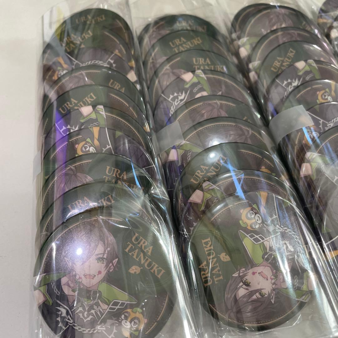 L20.うらたぬき 2021 ハロパ 缶バッジ 浦島坂田船 等身