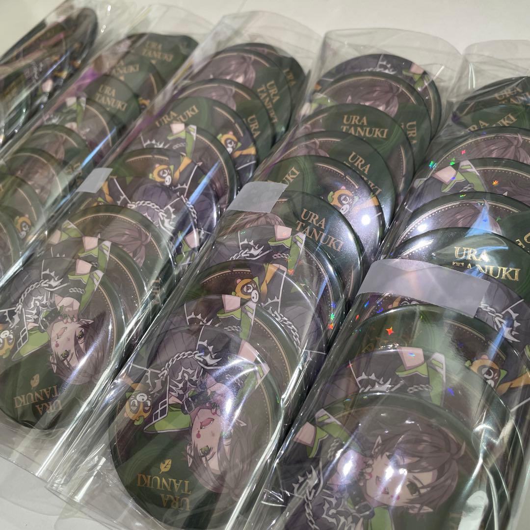 L20.うらたぬき 2021 ハロパ 缶バッジ 浦島坂田船 等身