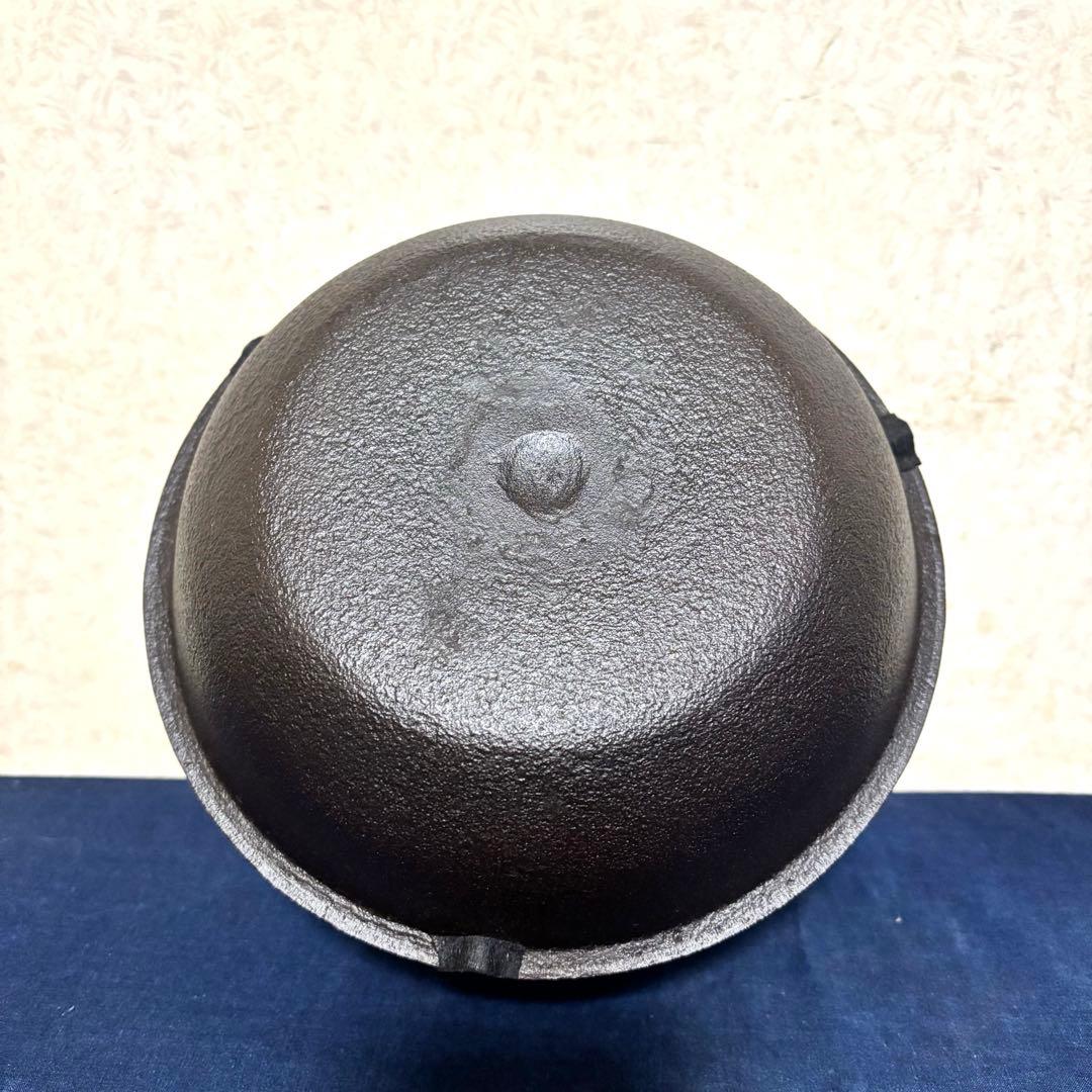 風炉 茶釜 電熱器 唐銅鬼面風炉 在銘 野々田製電熱器 敷板 底瓦 茶道具