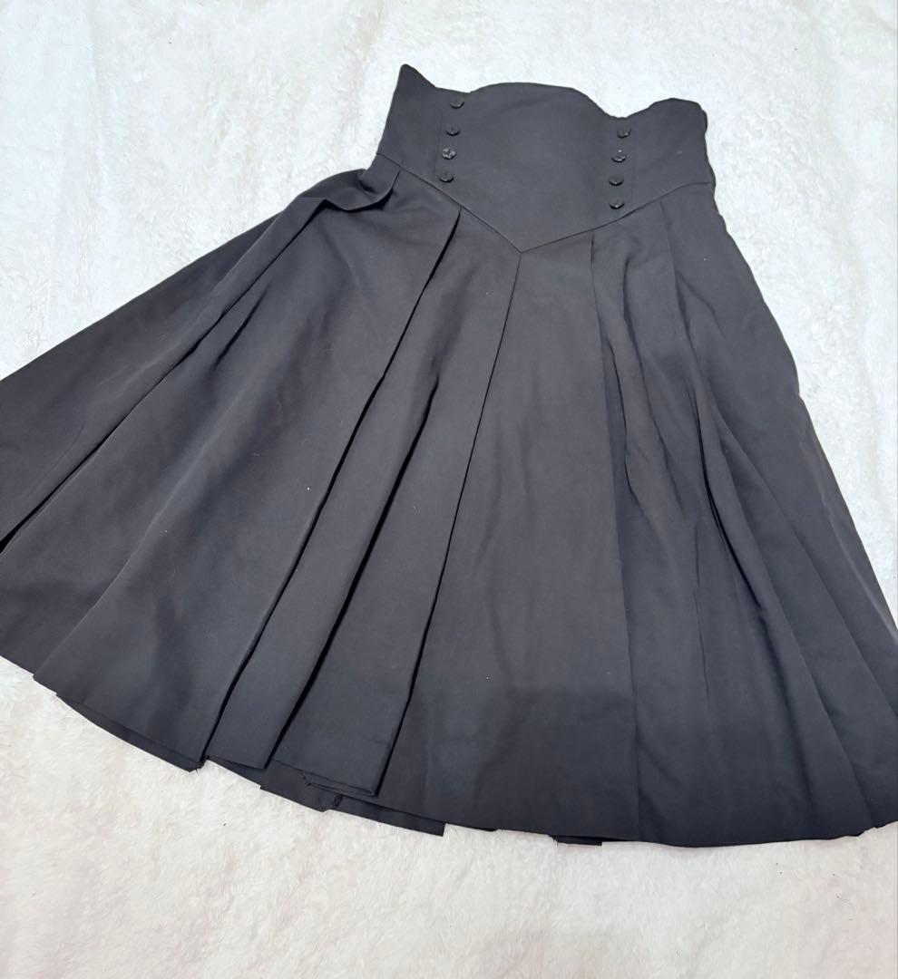 ATELIER BOZ アトリエボズ　ハイウエストスカート　黒　ゴスロリ