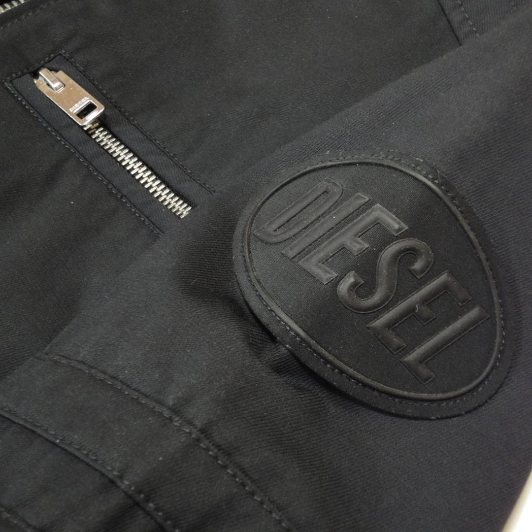 美品 DIESEL ディーゼル ライダースジャケット 黒