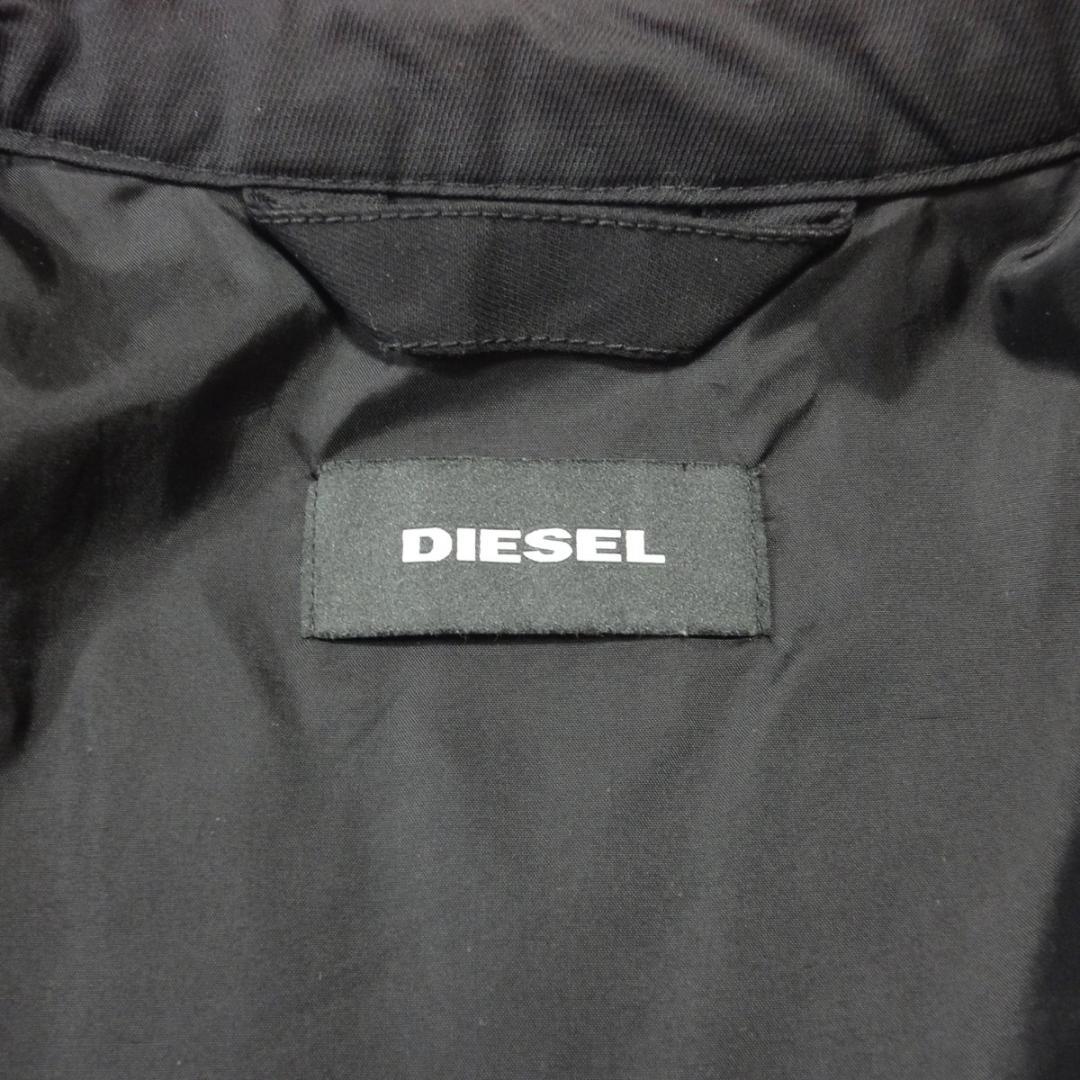 美品 DIESEL ディーゼル ライダースジャケット 黒