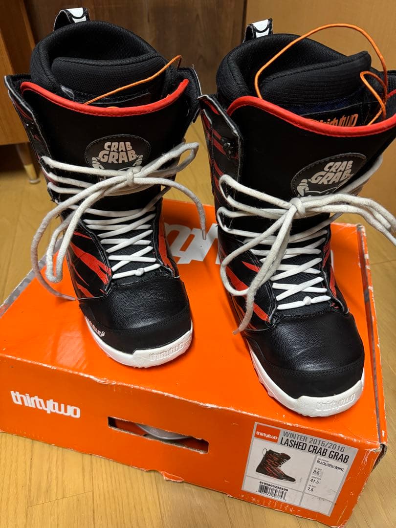 （稀少）ThirtyTwo Lashed Crab Grabコラボ 15/16