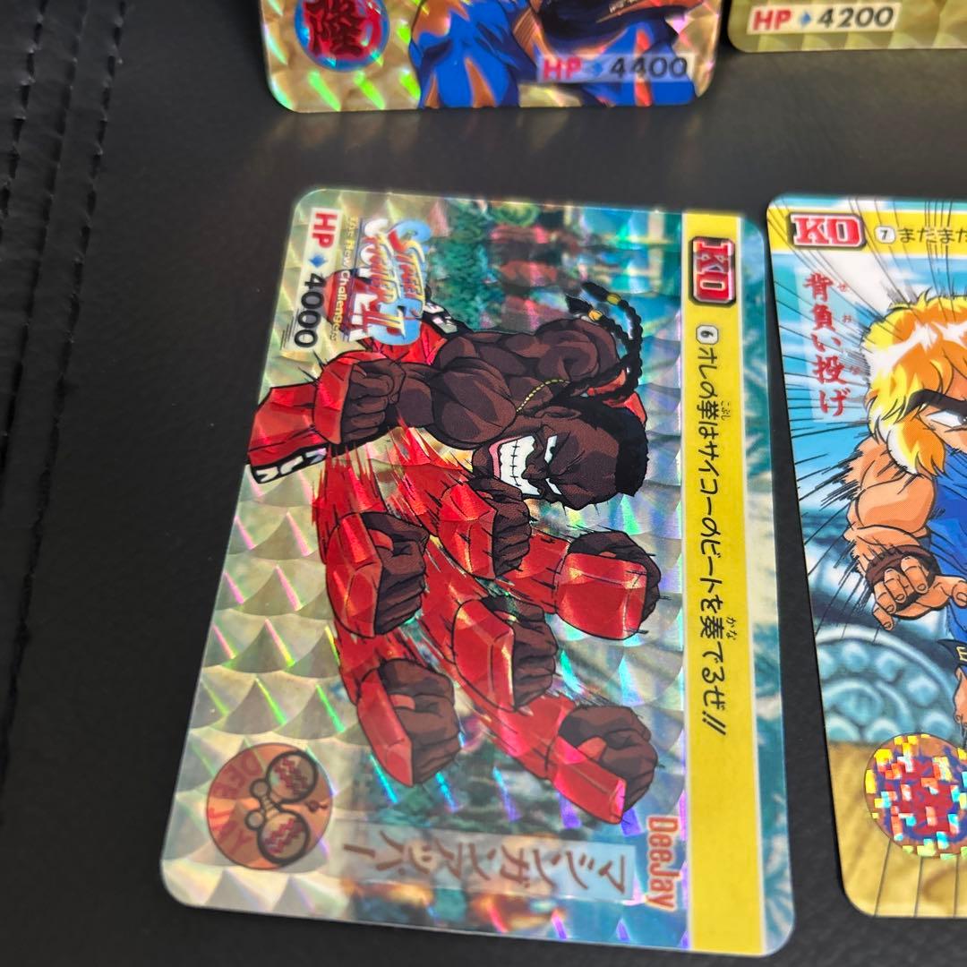 スーパーストリートファイターⅡ 1993 カードダス　全42種